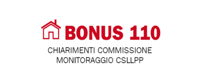 Bonus 110, parere della Commissione Consultiva del Consiglio Superiore dei Lavori pubblici