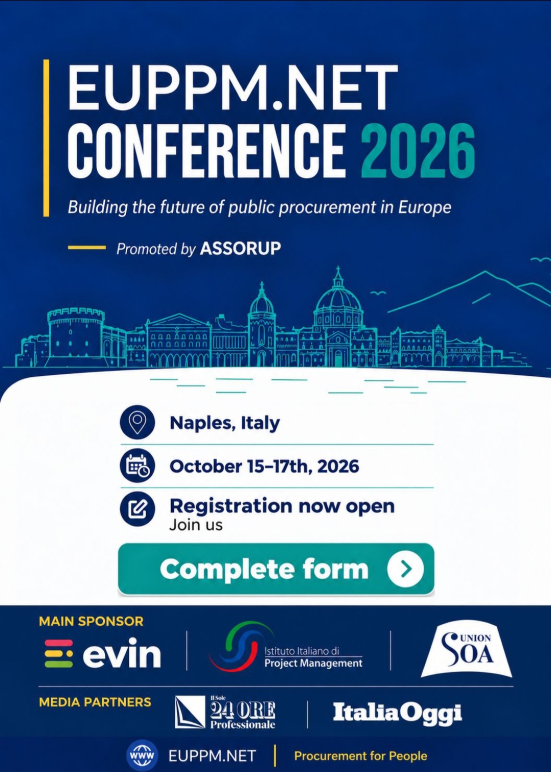 CONFERENCE 2026 - Building the future of public procurement in Europe